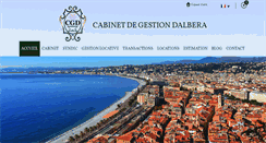 Desktop Screenshot of cabinetdalbera.com